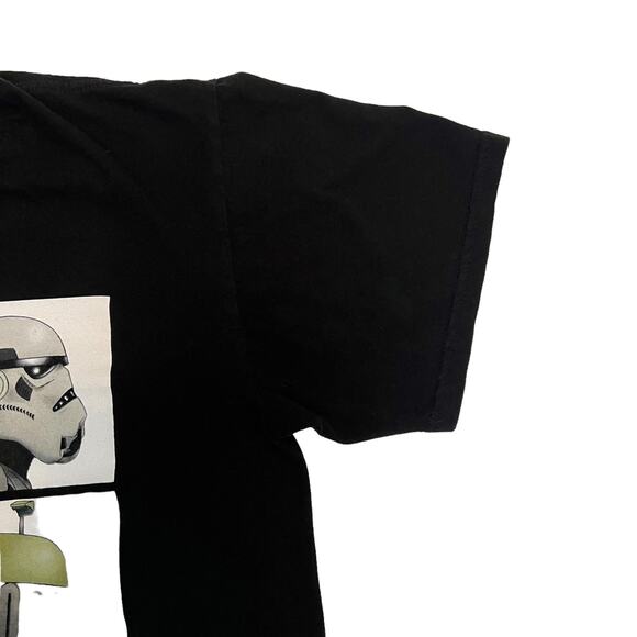 Star Wars Gorillaz Style Vader Boba Darkside T-Shirt - Picture 5 of 9